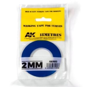 AK9182 MASKING TAPE FOR CURVES 2MM