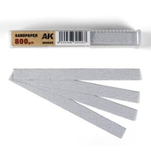 AK AK9025 Dry Sandpaper 800 grit x 50