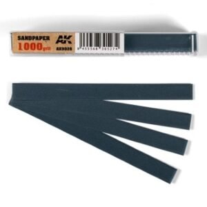 AK AK9026 Wet Sandpaper 1000 grit x 50