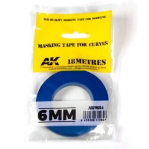 AK AK9184 Masking Tape for curves 6mm