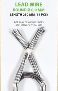 ASK T0066 Plomb diam 0,9 mm x 250 mm14 pcs