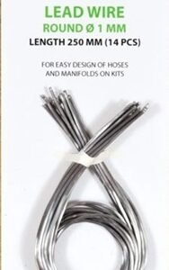 ASK T0067 Fil de plomb Rond 1 mm