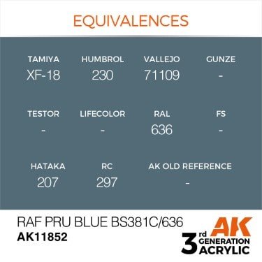 AK11852 RAF PRU Blue – Image 2
