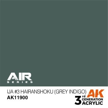 AK11900 IJA #3 Hairanshoku (Grey Indigo) – Image 3