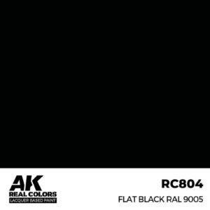 AK RC804 Flat Black RAL 9005 17 ml.