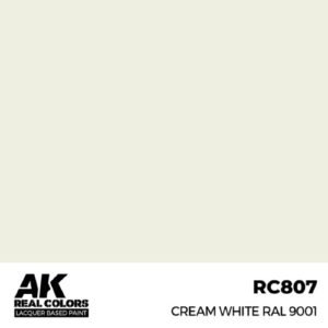 AK RC807 Cream White RAL 9001 17 ml.