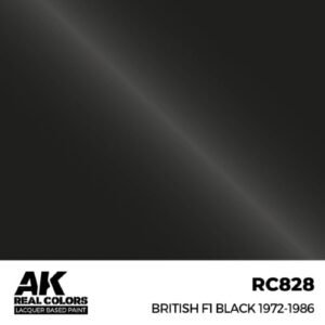 AK RC828 British F1 Black 19721986 17 ml.