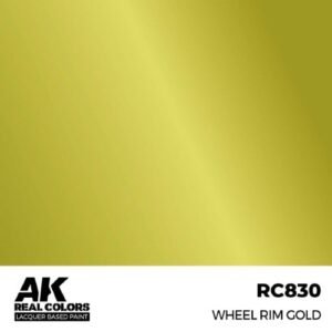 AK RC830 Wheel Rim Gold 17 ml,