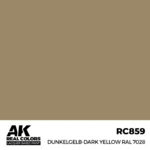 AK RC859 DunkelgelbDark Yellow RAL 7028 17 m