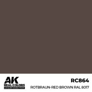 AK RC864 RotbraunRed Brown RAL 8017 17 ml.