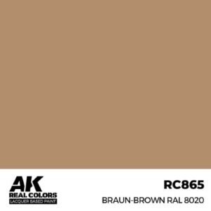 AK RC865 BraunBrown RAL 8020 17 ml.