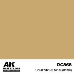 AK RC868 Light Stone No.61 (BS381) 17 ml.