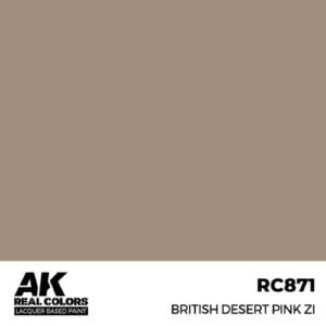 AK RC871 Bristish Desert Pink ZI 17 ml.