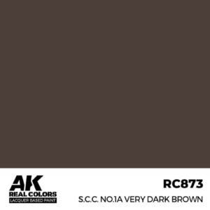 AK RC873 S.C.C. No.1A Very Dark Brown 17 ml.