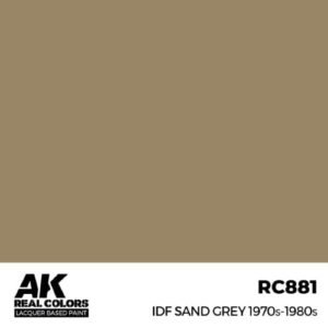 AK RC881 IDF Sand Grey 1970S1980S 17 ml.