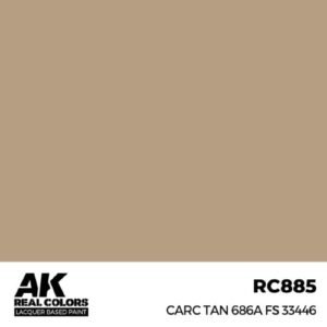 AK RC885 CARC Tan 686A FS 33446 17 ml.