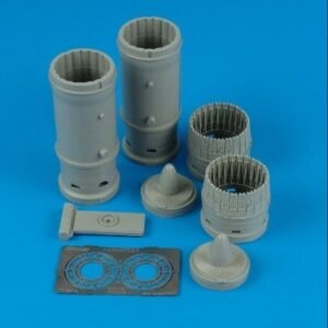 tuyères résine Phantom II 1/32, exhaust nozzles maquette avion, upgrade Tamiya F-4 Phantom