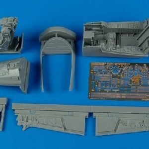 AIRES 2088 F-8E/H Crusader cockpit set 1/32 FOR TRUMPETER