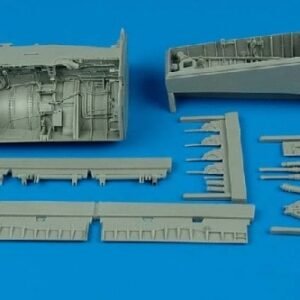 AIRES 2096 F-8 Crusader wheel bays 1/32 FOR TRUMPETER 