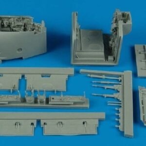 AIRES 2116 AV-8B Harrier II wheel bays 1/32 FOR TRUMPETER