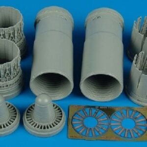 AIRES 2119 EF 2000A Typhoon exhaust nozzles - (early version) 1/32 FOR TRUMPETER