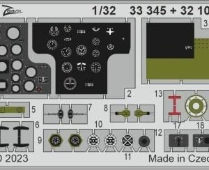 EDUARD 321007 P-40B 1/32 (GREAT WALL HOBBY) 
