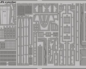 EDUARD 32249 SPITFIRE MK.IX EXTERIOR 1/32 (TAMIYA)