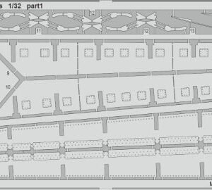 EDUARD 32469 F-100C slats 1/32