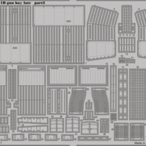 EDUARD 32721 P-51D GUN BAY LATE 1/32 (TAMIYA)