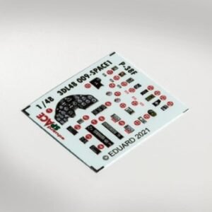 EDUARD 3DL48009 P-38F 1/48 SPACE (TAMIYA)