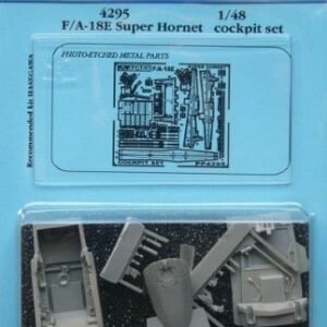 AIRES 4295 F/A-18E Super Hornet cockpit set 1/48 FOR HASEGAWA
