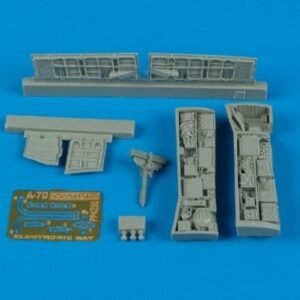 AIRES 4350 A-7D Corsair II electronic bays 1/48 FOR HASEGAWA
