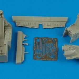 AIRES 4364 F-16C Fighting Falcon Block 25/32 cockpit set 1/48 FOR TAMIYA