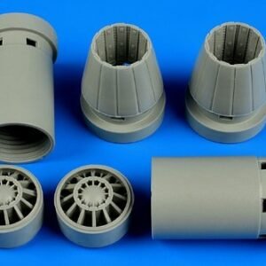AIRES 4639 F/A-18E/F Super Hornet exhaust nozzles - opened position FOR HASEGAWA