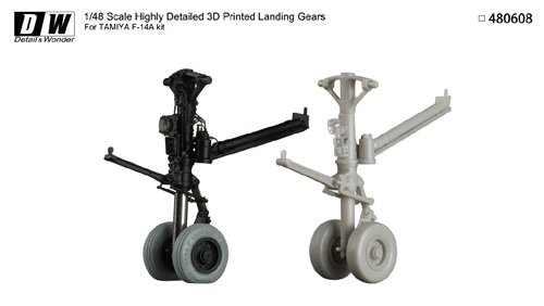 DETAIL & WONDER 480608 train d’atterrissage F-14A 1/48 – Image 4