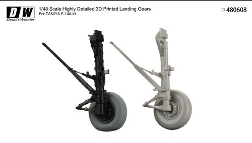 DETAIL & WONDER 480608 train d’atterrissage F-14A 1/48 – Image 5