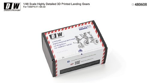 DETAIL & WONDER 480608 train d’atterrissage F-14A 1/48 – Image 6