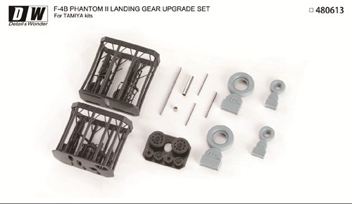 DETAIL & WONDER 480613 train d’atterrissage F-4B 1/48 – Image 2