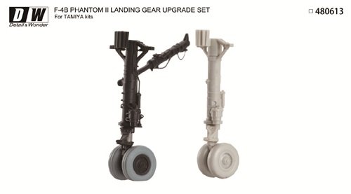 DETAIL & WONDER 480613 train d’atterrissage F-4B 1/48 – Image 4