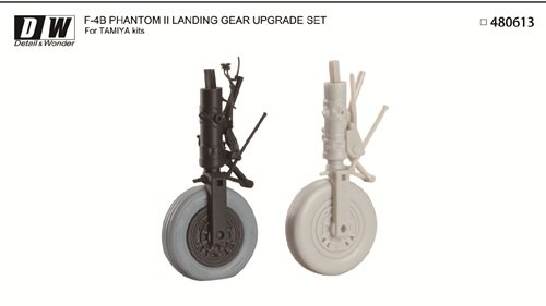 DETAIL & WONDER 480613 train d’atterrissage F-4B 1/48 – Image 5