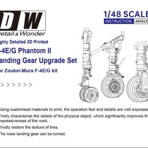 DETAIL & WONDER Train d’atterrissage F-4EG pour ZUKEI-MURA