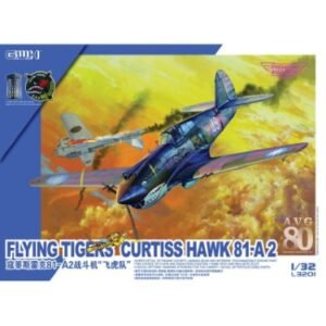GREAT WALL HOBBY L3201 MAQUETTE AVION FLYING TIGERS CURTISS HAWK 81-A2 1/32