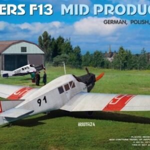 MINI ART 48005 JUNKERS F13. MID PROD. GERMAN, POLISH, SWISS SERVICE 1/48