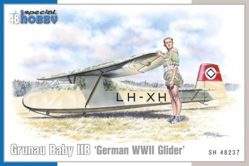 SPECIAL HOBBY 48237 MAQUETTE GRUNAU BABY IIB GERMAN WWII GLIDER 1/48