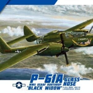 GREAT WALL HOBBY L4806 WWII USAAF Northrop P-61A Black Widow Glass Nose /w New Tools Parts 1/48