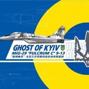 GREAT WALL HOBBY S4819  MiG-29 9-13 Ghost of Kiev Digital camo. Ukrainian AF limited edition 1/48