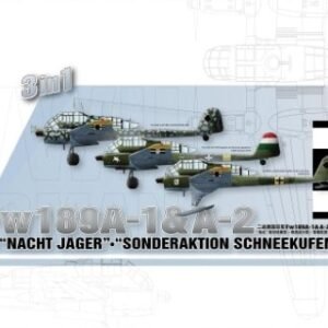 GREAT WALL HOBBY S4820 Focke-Wulf Fw 189A-1 & A-2 w Night Fighter & Schneekufen version 3 in 1 1/48