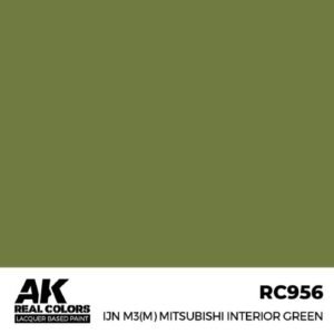AK RC956 IJN M3 (M) MITSUBISHI Interior Green