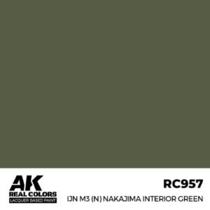 AK RC957 IJN M3 (N) Nakajima Interior Green
