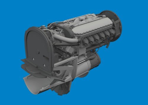 EDUARD 6481130 P-40N engine PRINT 1/48 – Image 2